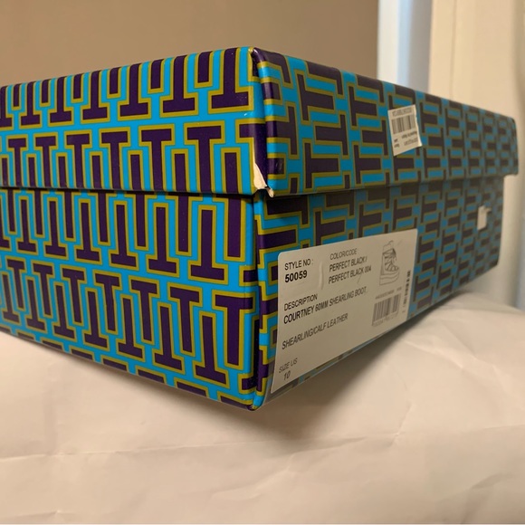 Tory Burch Courtney Leather and Shearling Boots - Picture 4 of 16